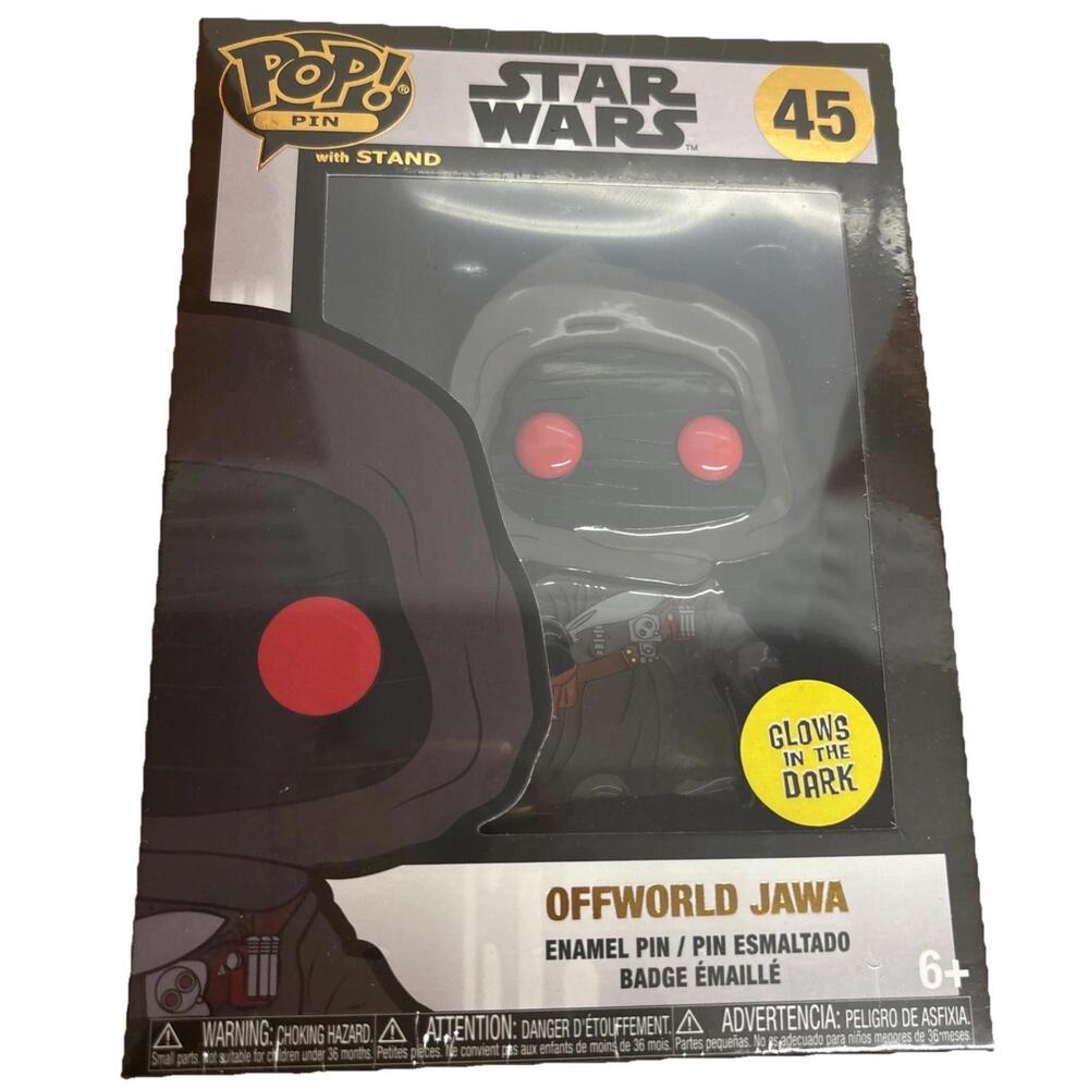 FUNKO POP! PINS STAR WARS: OFFWORLD JAWA [New ] Pin, Vinyl Figure